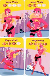 Mega Mindy Kwartet kaarten